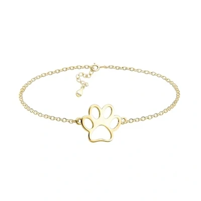 Immagine di Sofia Milani Bracciale da Donna in Argento 925 Placcato Oro Ciondolo a Zampa B0358