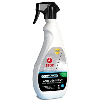 Immagine di Guard Industrie Gliss&#039;Guard Spray Antiscivolo Invisibile Pavimenti Scivolosi Ultra Potenti e Biodegradabili 750 ml Tratta 7 m2