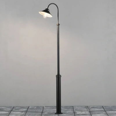 Immagine di Konstsmide 560 750 Vega Lampada da terra per esterni a risparmio energetico, LED (monocolore) E27 60 W Nero