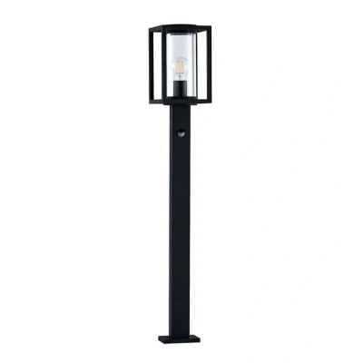 Immagine di Lucande lampione Ferda, 100 cm, sensore, grigio grafite, E27