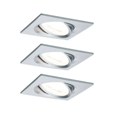 Immagine di Paulmann 93474 Lampada da incasso LED (monocolore) GU10 19.5 W Alluminio (tornito)