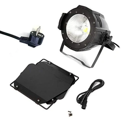Immagine di 200 W COB, lampada LED 2 in 1, bianco caldo, luce per illuminazione palcoscenico, DMX, faro da palcoscenico