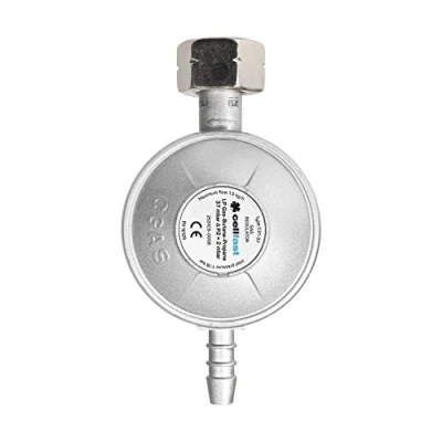 Immagine di Cellfast Propan Butano, Riduttore di Pressione del Gas, Ingresso, 0,3 16 Bar, Uscita 37 Mbar, 40 265, Blu