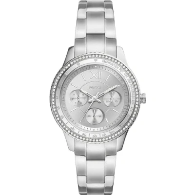 Immagine di Fossil Stella Sport Cronografo silvercoloured, Donna, Taglia: One Size, Silver coloured