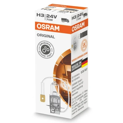 Immagine di OSRAM 64156 Lampadina, faro di profondità H3 24V 70W 3200K Alogeno IVECO: EuroStar, DAILY 2 Pritsche/Fahrgestell, 1