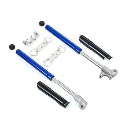 Immagine di Set Completo Anteriore Forcelle Ammortizzate Idrauliche Minicross Minimotard STI per Motocicletta