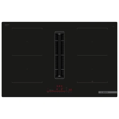 Immagine di Table induction Aspirante BOSCH SER6 PVQ811H26E Noir 4 foyers Home Connect L802xP522 mm