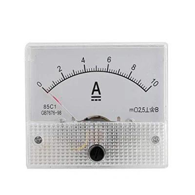Immagine di VBESTLIFE Amperometro e voltmetro analogico ed attuale per tensione continua, modello: 85C1