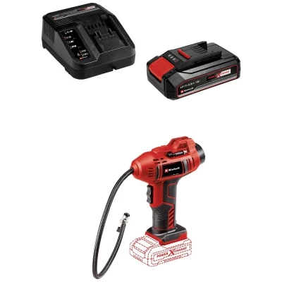 Immagine di Einhell 4326556 Compressore a batteria CE CC 18 Li (2,5 Ah) Power X Change 11 bar incl. 1 batteria, Display digitale, Spegnimento automatico
