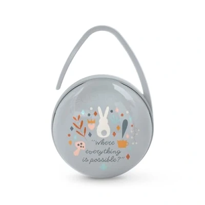 Immagine di Suavinex, Portaspazzolino per bambini, trasportare 2 ciucci in modo indipendente, con manico appendere alla borsa, carrello o culla, scatola portaspazzuzzi, custodia ciucci, astuccio