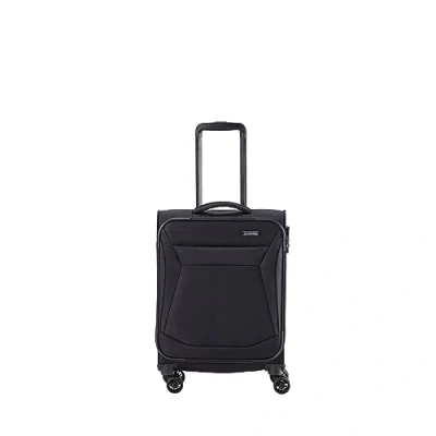 Immagine di travelite Valigia a Mano 4 Ruote Guscio Morbido, Misura Bagaglio d&#039;Imbarco IATA, Serie Chios, Trolley con Protezione Bordi + Funzione Clip On, 55 cm, 34 L