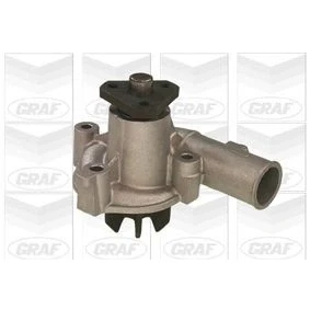 Immagine di GRAF PA197 Pompa acqua con guarnizione meccanico Ghisa grigia per trasmissione cinghia Poly V PEUGEOT: 205 II Hatchback, I Hatchback