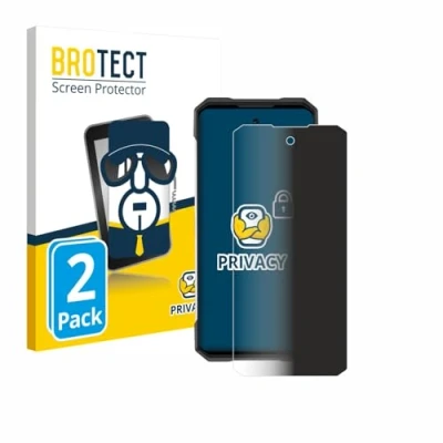 Immagine di brotect (2 Pezzi Pellicola Privacy per Doogee S200 [Anti Spy, Protettiva Chiara, Blue Light Filter]