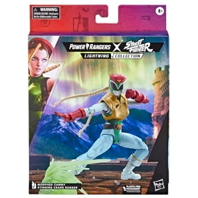 Immagine di Power Rangers x Street Fighter Lightning Collection Action Figure Morphed Cammy Stinging Crane Ranger 15 cm