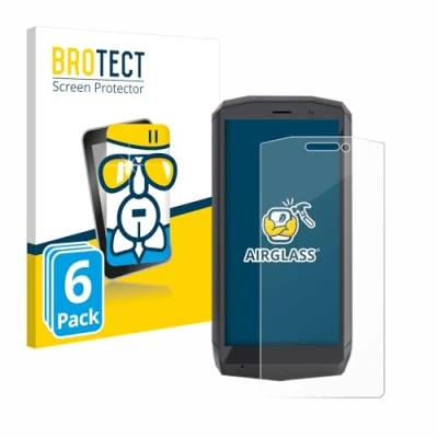 Immagine di brotect Pellicola Protettiva Vetro per Cubot Pocket Protezione Schermo (6 Pezzi) [Durezza Estrema 9H, Chiaro]