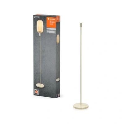 Immagine di LEDVANCE lampada da terra decorativa con attacco E27,stelo corto (altezza 78 cm),beige,con cavo di alimentazione 1,8 m,perfettamente abbinabile alla LED OSRAM 1906 disponibile separatamente