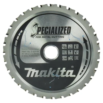 Immagine di Makita E 02939 Lama Sega Circolare T.C.T. Efficut 150x20mm 32T Metallo