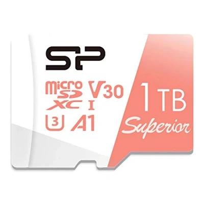 Immagine di Silicon Power 1 TB Micro SD Card U3 Nintendo Switch compatibile, SDXC microsdxc ad alta velocità scheda di memoria MicroSD con adattatore