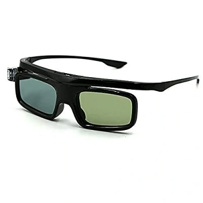 Immagine di 3D Occhiali, Cocar Otturatore Attivi Ricaricabile Occhiali per Proiettori DLP Link Acer BenQ Optoma Viewsonic Philips LG Infocus NEC Jmgo Vivitek Toumei 1 Pezzi