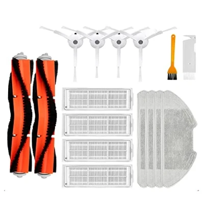 Immagine di Barabesty Per Mi Robot Vacuum Mop 2 Lite/Pro/MJSTL/MJST1SHW Ricambi Laterale Principale Filtro Hepa