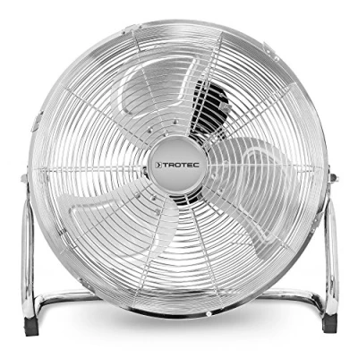 Immagine di TROTEC Ventilatore da pavimento TVM 14 44 Watt di potenza 3 livelli velocità Testa rotabile con angolo inclinazione fino a 100 Diametro delle pale 35 cm