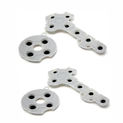 Immagine di 2 Set Silicone Conduttivo Gomma Pad per Xbox 360 Controller Pulsanti Riparazione Parte di Ricambio