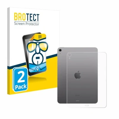 Immagine di brotect Pellicola Protettiva per Apple iPad Air 11&quot; WiFi Cellular 2024 (Posteriore) Protezione Schermo (2 Pezzi) [Trasparente, Anti Impronte]