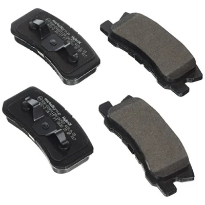 Immagine di metelligroup 22 0400 0 Pastiglie Freno Anteriori E Posteriori, Made in Italy, Pezzo di Ricambio per Auto/Automobile, Kit da 4 Pezzi, Certificate ECE R90, Prive Rame