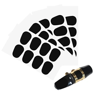 Immagine di Pinsheng 32 Pezzi Cuscino Bocchino per Sax Tenore, Patch Sassofono Cuscinetti Boccaglio Clarinetto 0,8 mm