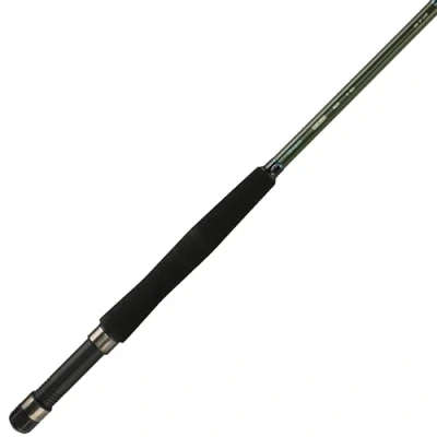 Immagine di Shakespeare Cedar Canyon Select Canna da pesca a mosca per principianti, costruzione durevole in fibra di vetro, azione moderata, lancio facile, fiume o lago, 8ft, design 3pc, 5/6 wt