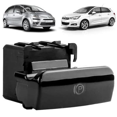 Immagine di pulsante del freno a mano per Citroen C4, C4 Picasso 1, Grand 1 e DS4 (2006 2019) controllo elettrico di stazionamento