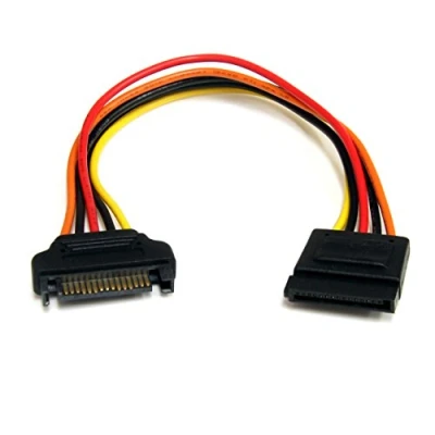 Immagine di StarTech.com Cavo estensione di alimentazione SATA 15 pin 20 cm (SATAPOWEXT8)