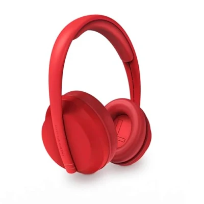 Immagine di Energy Sistem Hoshi Eco Cuffie Bluetooth® (plastica 100% riciclata GRS, Bluetooth 5.3, 23 ore di batteria, fascia regolabile, Deep Bass, assistente vocale)