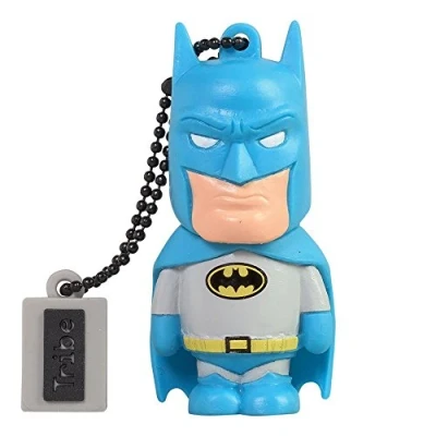 Immagine di Tribe Chiavetta USB 8 GB Batman Memoria Flash Drive 2.0, Personaggio Originale DC Comics, Pennetta Compatibile con Windows, Linux e Mac