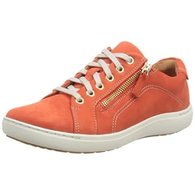 Immagine di Clarks Nalle Lace, Scarpe da Ginnastica Donna, Rosso Grenadine Nubuck, 39 EU