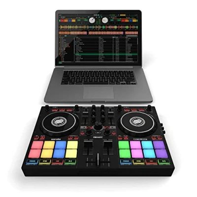 Immagine di Reloop Ready Controller DJ compatto a 2 piani per Serato Lite (incluso) e Pro