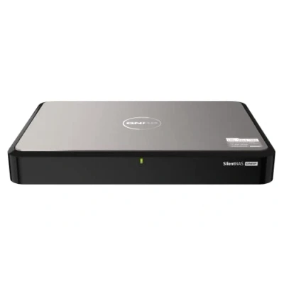 Immagine di QNAP 2 bay SATA fanless home NAS, Intel Celeron N5105 4 core 2.0GHz, max 2.9 GHz, 8GB onboard DDR4, 2x 2.5GbE RJ45, HDMI2.0