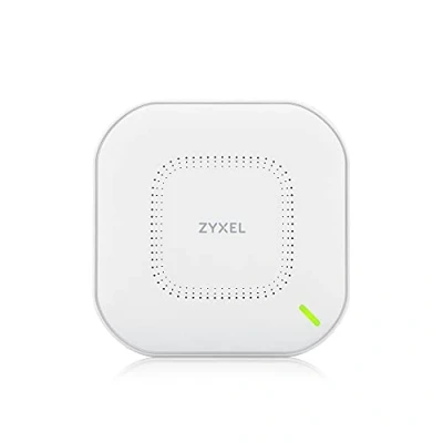 Immagine di AP WLAN Zyxel True WiFi 6 AX1800 (802.11ax dual band) 1,77 Gbps con CPU quad core e doppia antenna 2x2 MU MIMO Gestibile Nebula App/Cloud/standalone Pacchetto licenza Plus CNP da 3 anni