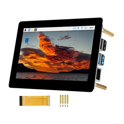 Immagine di IBest 5inch DSI LCD (B) 800x480 Resolution Capacitive Touch Display IPS Screen for Raspberry Pi 4B/3B+/3A+/3B/2B/B+/A+, Compute Module 3+, 3
