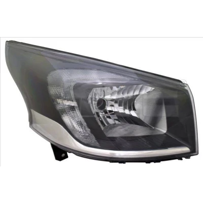 Immagine di TYC 20 14791 16 2 Fari Dx H4, LED con luce guida diurna per veicolo circolazione motore elettrico, OPEL: Vivaro B Combi