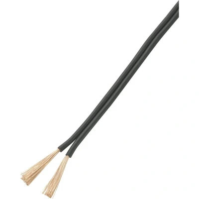 Immagine di TRU COMPONENTS 1566993 Cavo per cablaggi 2 x 2.50 mm² Nero 50 m