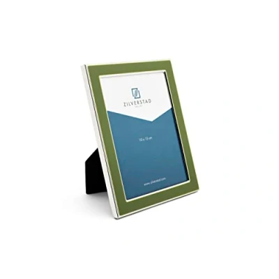 Immagine di Zilverstad Cornice portafoto colore verde 10 x 15 argento