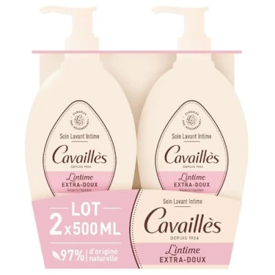 Immagine di Rogé Cavaillès Trattamento Lavant Intime Extra Soft Confezione da 2 x 250 ml