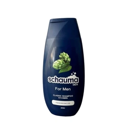Immagine di Schwarzkopf, Shampoo, Schuma Schauma For Men Shampoo Szampon Dla MÄ™Å¼czyzn Do KaÅ¼dego Rodzaju WÅ&#039;osów 250ml (M) (250 ml, liquido)