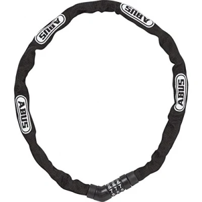 Immagine di ABUS Lucchetto a catena Steel O Chain 4804C combinazione in acciaio speciale Livello di sicurezza 3 75 cm Nero