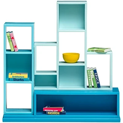 Immagine di Lundby Bookshelf Doll&#039;s House Set di librerie, Colore Blu, 60 306000