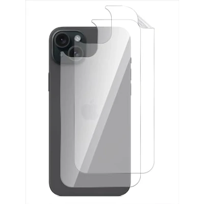 Immagine di GIOPUEY Pellicola Protettiva Retro per iPhone 16, TPU Sottile Materiali di Alta qualità 16 Clear 2 Pezzi