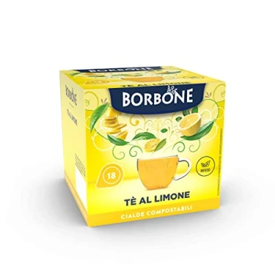 Immagine di Caffè Borbone Tè al Limone 72 Cialde (4 astucci da 18 cialde) Sistema ESE