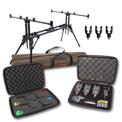 Immagine di Ultimate Sky Chaser High End Rod Pod Set Kit carpfishing