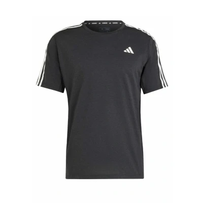 Immagine di adidas Performance OWN THE RUN 3STRIPES Tshirt con stampa, Uomo, Taglia: Large, Black
